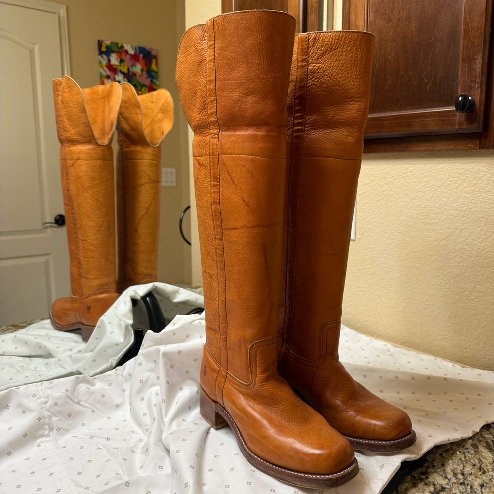 Frye Campus Over The Knee Boots - Picture 3 of 9